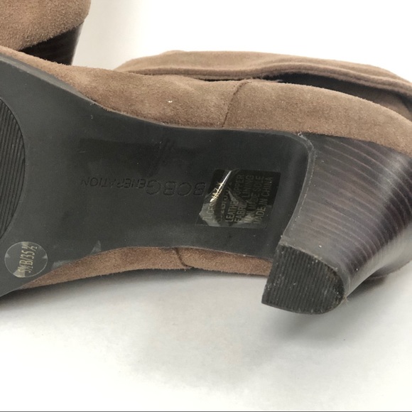 LIKE NEW - BCBGeneration Taupe Suede Booties - Picture 7 of 9